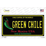 Green Chile New Mexico Black Novelty Sticker Decal Small