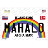 Mahalo Hawaii Novelty Sticker Decal Small