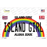 Island Girl Hawaii Novelty Sticker Decal Small