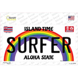 Surfer Hawaii Novelty Sticker Decal Small