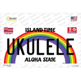 Ukulele Hawaii Novelty Sticker Decal Small