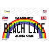 Beach Life Hawaii Novelty Sticker Decal Small