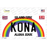 Kona Hawaii Novelty Sticker Decal Small