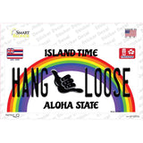 Hang Loose Hawaii Novelty Sticker Decal Small