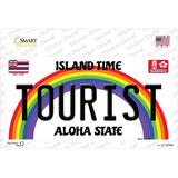 Tourist Hawaii Novelty Sticker Decal Small