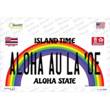 Aloha Au La Oe Hawaii Novelty Sticker Decal Small