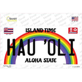 Hau Oli Hawaii Novelty Sticker Decal Small