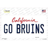 Go Bruins California Novelty Sticker Decal Small