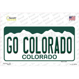 Go Colorado Novelty Sticker Decal Small