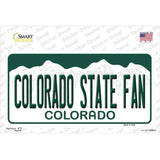 Colorado State Fan Novelty Sticker Decal Small