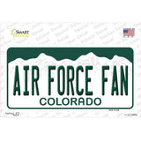 Air Force Fan Novelty Sticker Decal Small