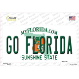 Go Florida Novelty Sticker Decal Small