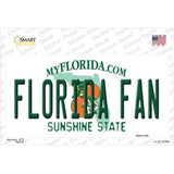 Florida Fan Novelty Sticker Decal Small