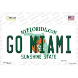 Go Miami Novelty Sticker Decal Small