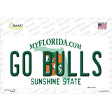 Go Bulls Florida Novelty Sticker Decal Small