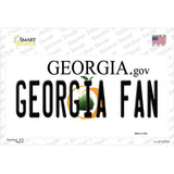 Georgia Fan Novelty Sticker Decal Small