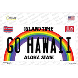 Go Hawaii Novelty Sticker Decal Small