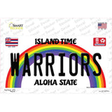 Warriors Novelty Sticker Decal Small