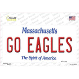 Go Eagles MA Novelty Sticker Decal Small