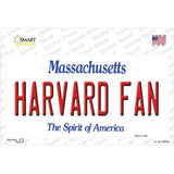 Harvard Fan MA Novelty Sticker Decal Small