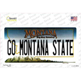 Go Montana State MT Novelty Sticker Decal Small