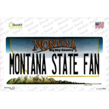 Montana State Fan MT Novelty Sticker Decal Small