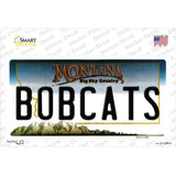 Bobcats MT Novelty Sticker Decal Small