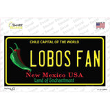 Lobos Fan NM Novelty Sticker Decal Small