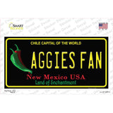 Aggies Fan NM Novelty Sticker Decal Small