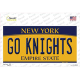 Go Black Knights NY Novelty Sticker Decal Small