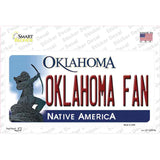 Oklahoma Fan OK Novelty Sticker Decal Small