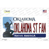 Oklahoma State Fan OK Novelty Sticker Decal Small