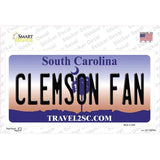 Clemson Fan SC Novelty Sticker Decal Small