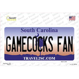 Gamecocks Fan SC Novelty Sticker Decal Small