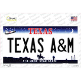 Texas A&M TX Novelty Sticker Decal Small