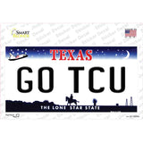 Go TCU TX Novelty Sticker Decal Small