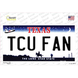 TCU Fan TX Novelty Sticker Decal Small