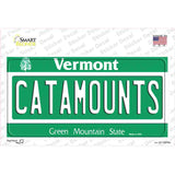 Catamounts VT Novelty Sticker Decal Small