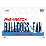 Bulldogs Fan WA Novelty Sticker Decal Small