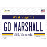 Go Marshall Novelty Sticker Decal Small