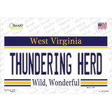 Thundering Herd Novelty Sticker Decal Small