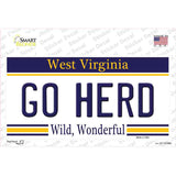 Go Herd Novelty Sticker Decal Small