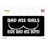 Bad Ass Girls Novelty Sticker Decal