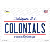 Colonials Novelty Sticker Decal Small