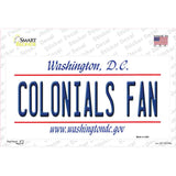 Colonials Fan Novelty Sticker Decal Small