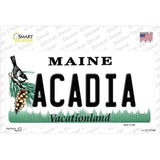 Acadia Maine Novelty Sticker Decal Small