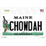 Chowdah Maine Novelty Sticker Decal Small