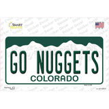 Go Nuggets Novelty Sticker Decal Small