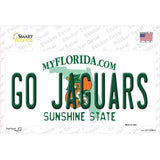 Go Jaguars Novelty Sticker Decal Small