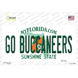 Go Buccaneers Novelty Sticker Decal Small